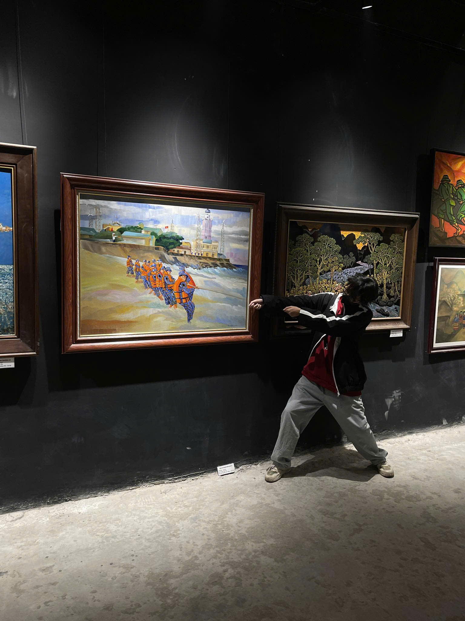 Gallery visual snap